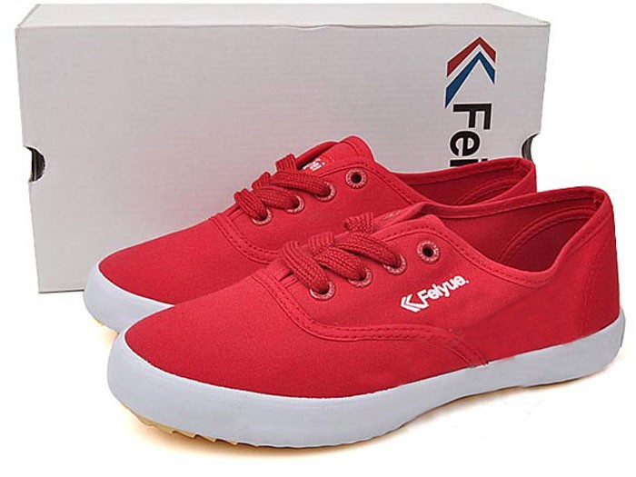 Feiyue Tennis Shoes, Red Women Tennis Shoes Sale @ ICNbuys.com