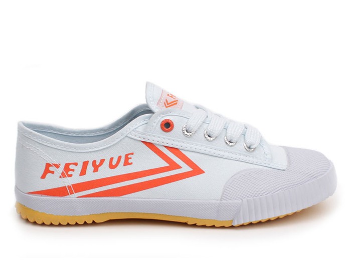 Feiyue Sneakers, Red Canvas Sneakers, White Canvas @ ICNbuys.com