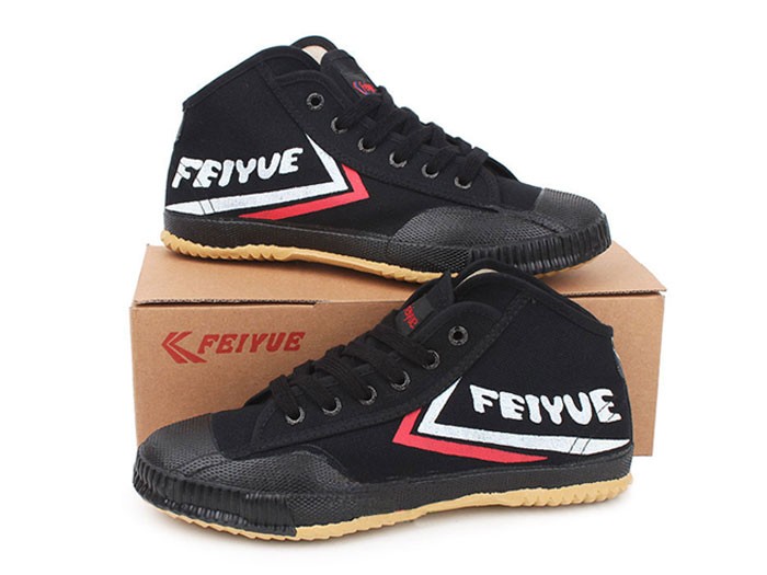 Feiyue High Top Kung Fu Shoes Black @ ICNbuys.com