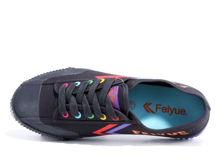 Feiyue Lo Sneakers, Canvas Sneakers, Black Canvas Shoes @ ICNbuys.com