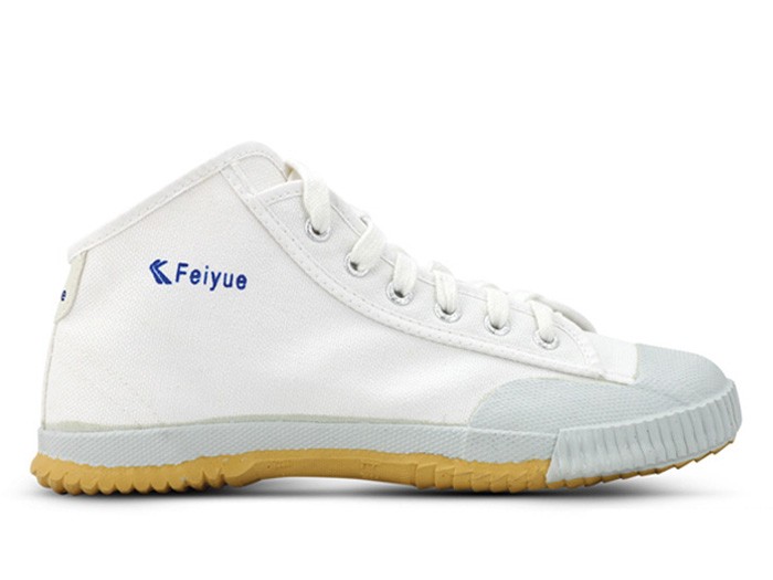 Feiyue High Top White Kung Fu Shoes @ ICNbuys.com