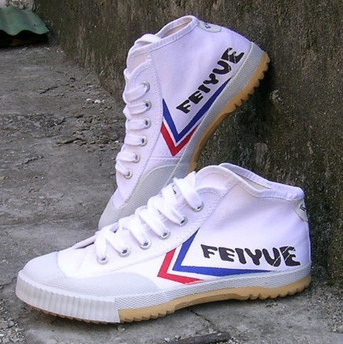 Feiyue High Top Kung Fu Shoes White @ ICNbuys.com
