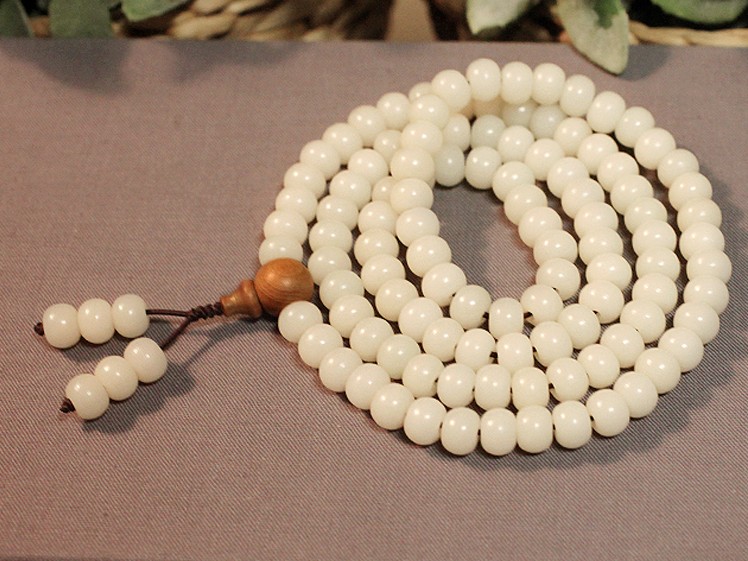 VOSAREA 1 String 33 Beads Bracelet Necklaces for Women Initial Bejeweled  Necklace Jewelry String for Beads Tibetan Prayer Bracelet Beaded Bracelet